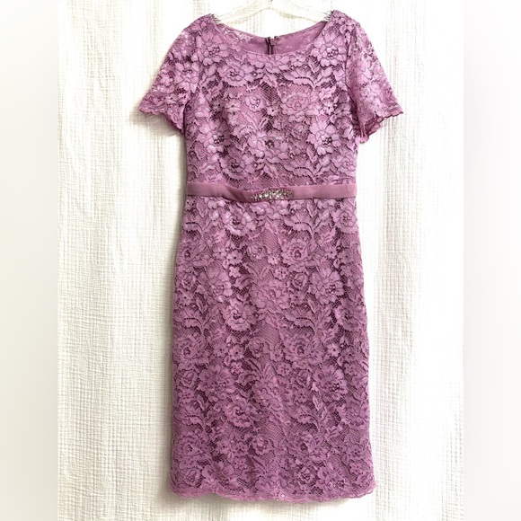 JJs house lace dress in wisteria special occasion mother of the bride sz 10 NWT - Picture 1 of 7